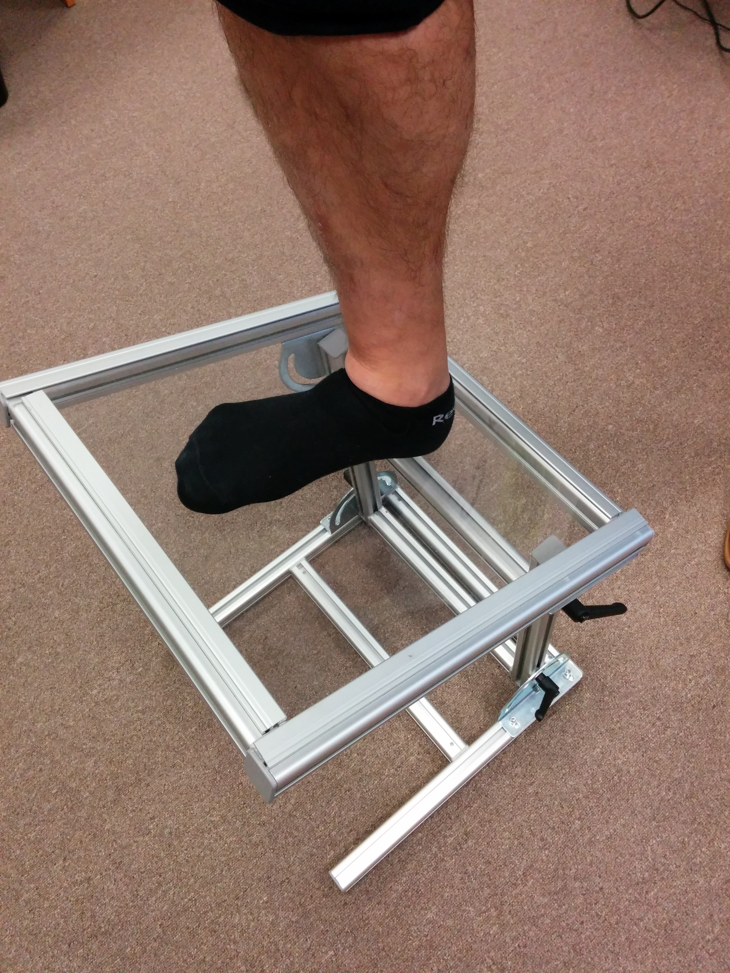 A Customized Glass Table For Legs Feet 3d Scanning Artec